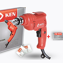 Máy khoan sắt 10mm - 350w Ken 6410ER