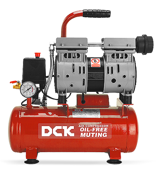 Máy nén khí không dầu 8L 550W KQE1608L - DCK