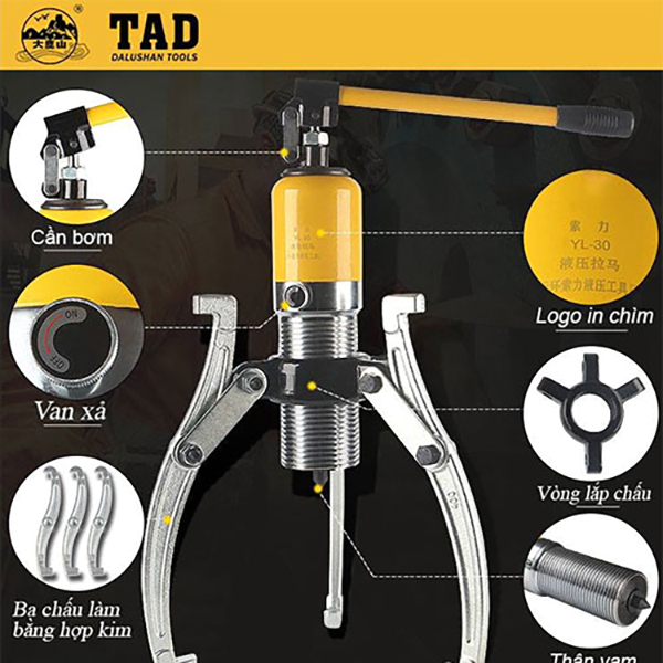 Cảo Thủy Lực 30 tấn ZYL- 30T