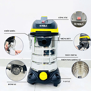 Máy hút bụi công nghiệp Sumika K30