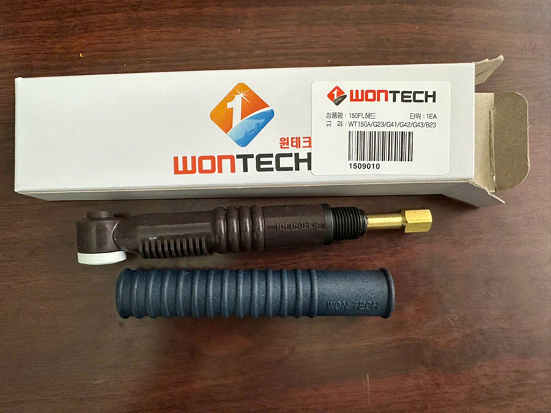 Đầu mỏ hàn tig Hàn Quốc Wontech 150