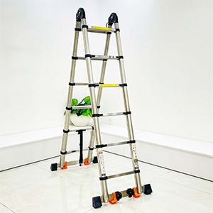Thang inox rút đôi 3,8m Sumika TA190