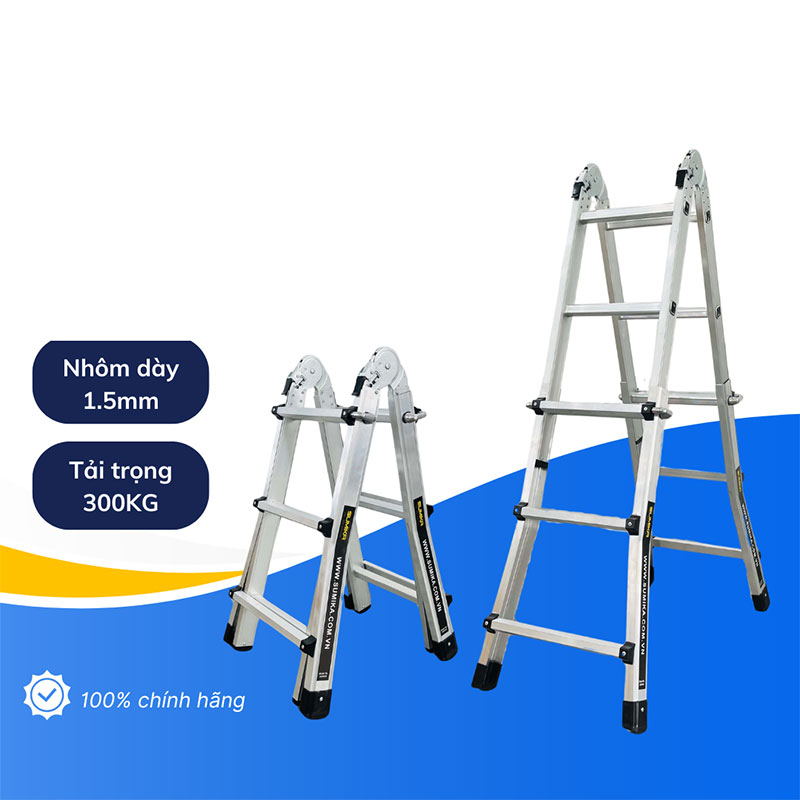 Thang nhôm gấp đa năng Sumika SKM403