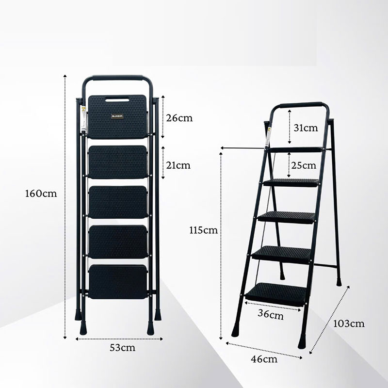 Thang ghế có tay vịn 5 bậc Sumika A205