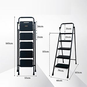 Thang ghế có tay vịn 5 bậc Sumika A205