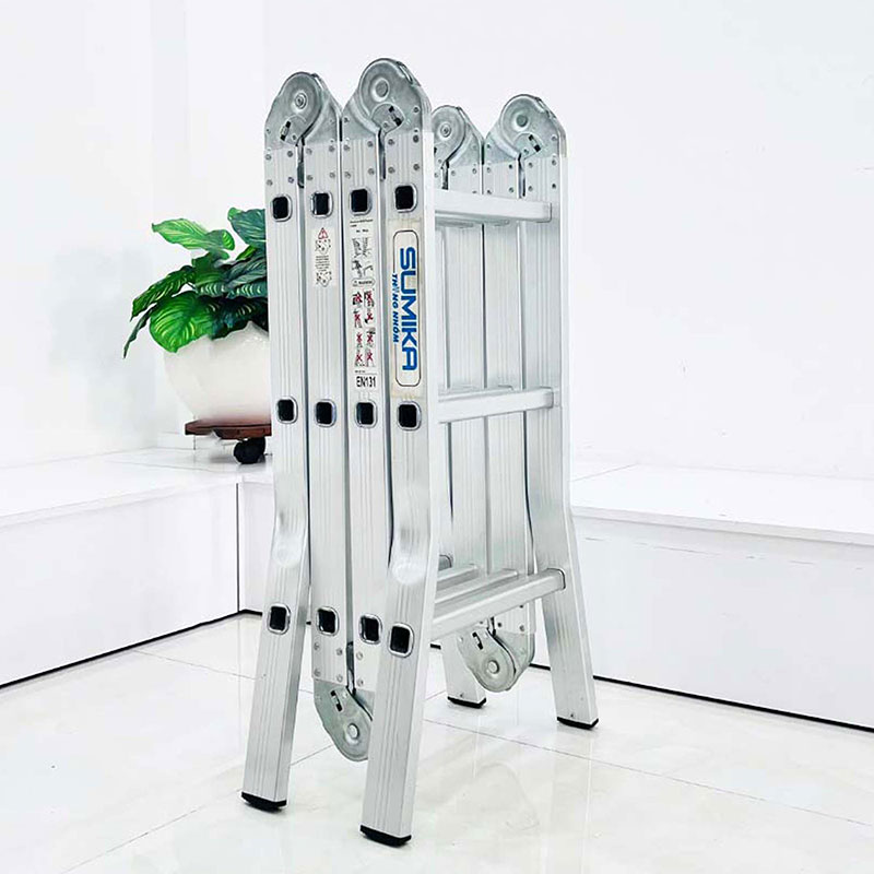 Thang nhôm gấp đa năng 4 đoạn Sumika SK603