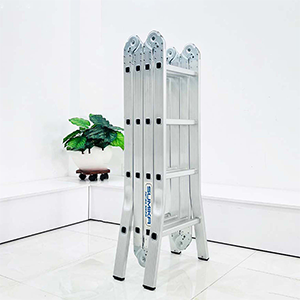 Thang nhôm gấp chữ M 4 đoạn Sumika SK604
