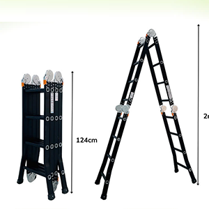 Thang nhôm gấp đa năng Sumika SKS204