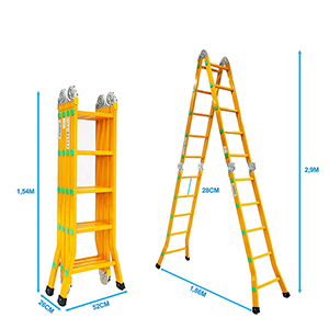 Thang nhôm chữ M gấp đa năng Jumbo B205