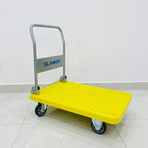 Xe đẩy hàng 500kg sàn nhựa Sumika T500