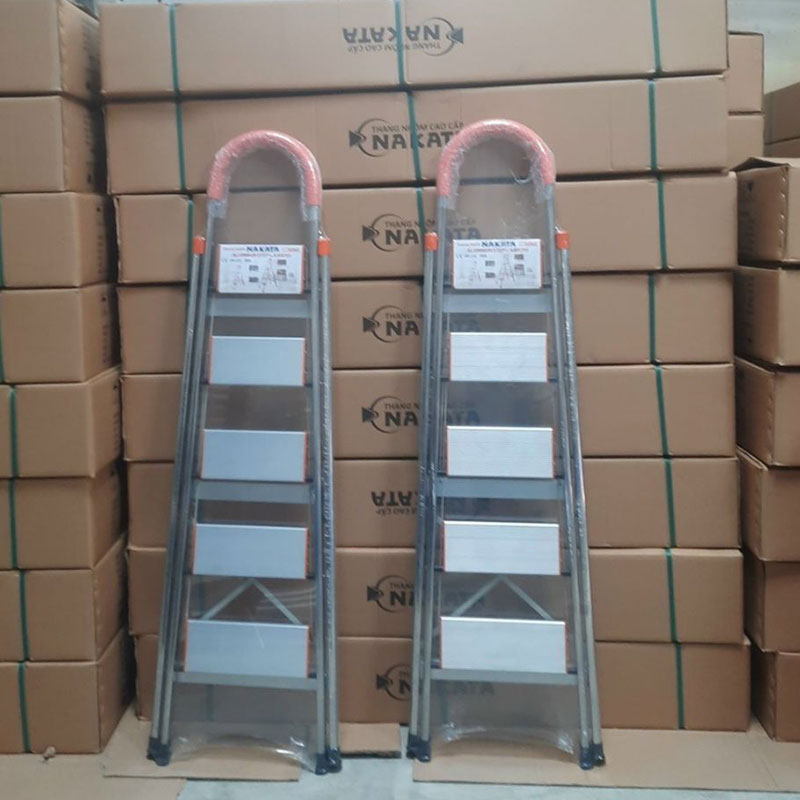 Thang nhôm ghế tay vịn Nakata VN106N
