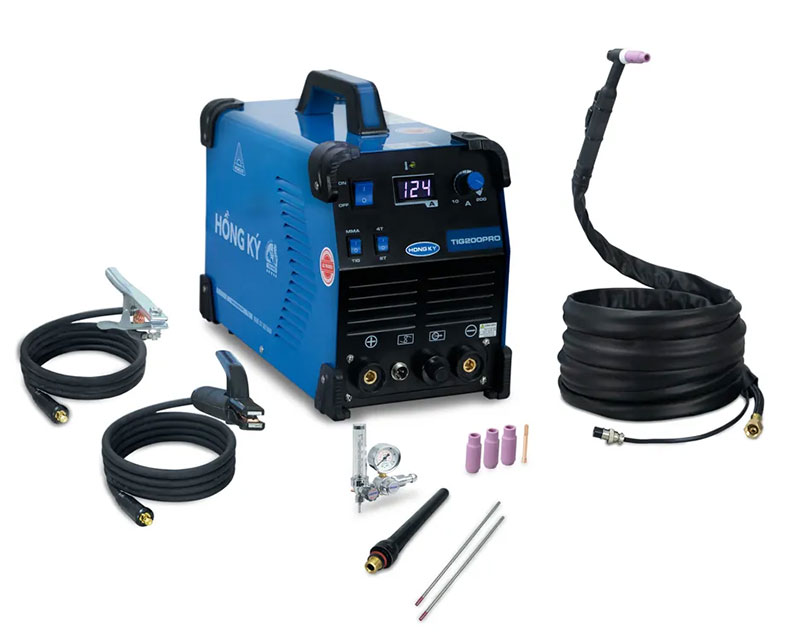 Máy hàn TIG DC que Hồng Ký Pro 200A 220V -TIG200PRO