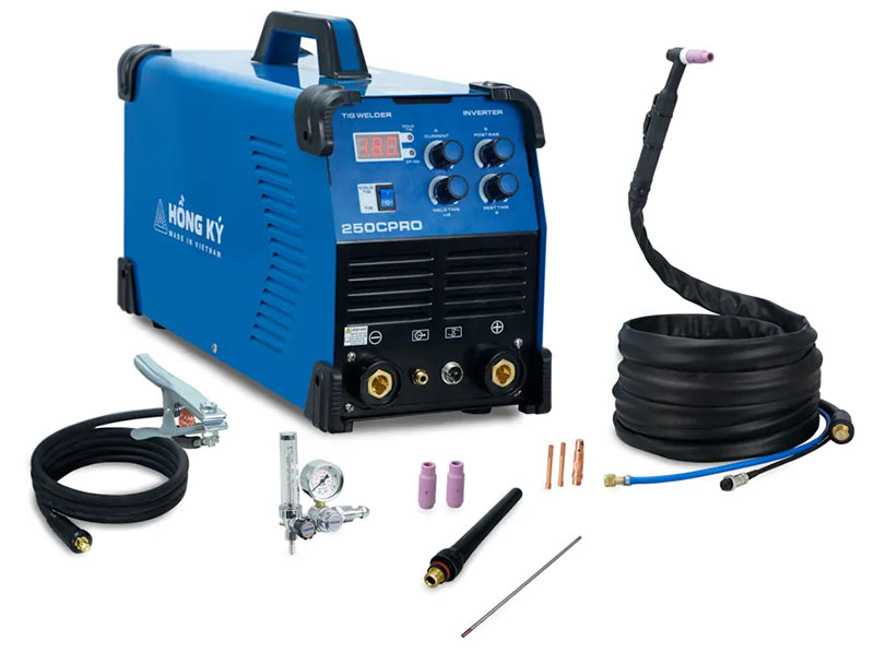 Máy hàn TIG lạnh Hồng Ký Pro 250A 220V - TIG250CPRO