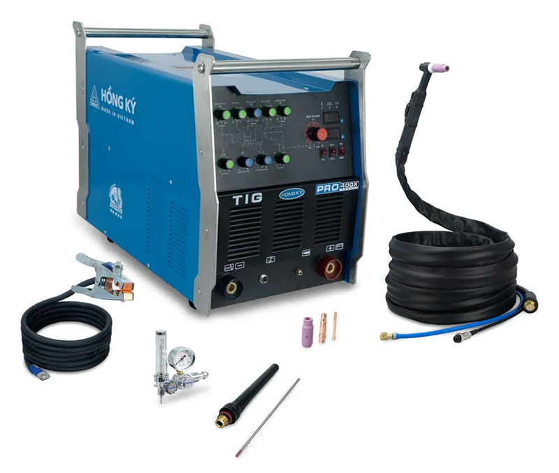 Máy hàn TIG DC xung 400A Hồng Ký TIG400XPRO