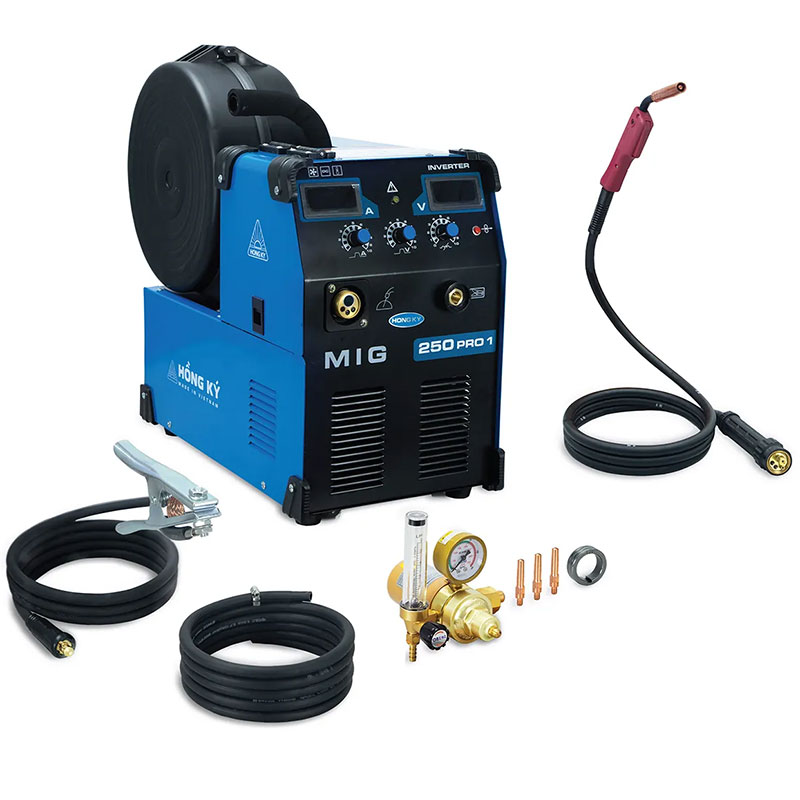 Máy hàn MIG Hồng Ký Pro 250A 220V-MIG250PRO1