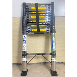 Thang inox rút đơn 4,1m Nikita ID41