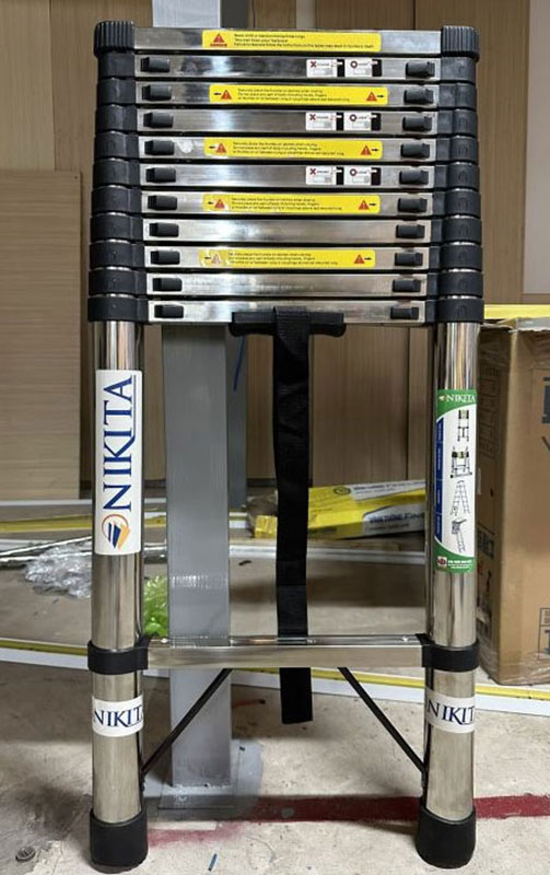 Thang inox rút 4,7m Nikita ID47