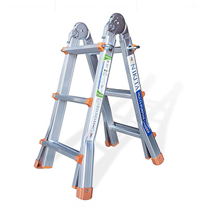 Thang nhôm gấp trượt 3 bậc Nikita AM03