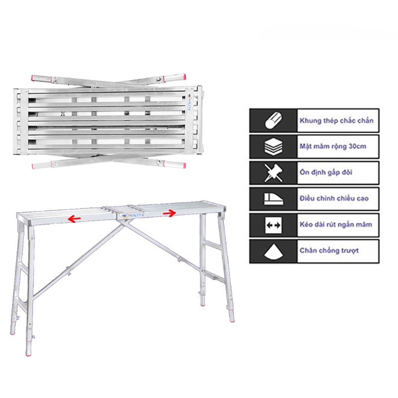 Thang kiểu giàn giáo Nikita MD114