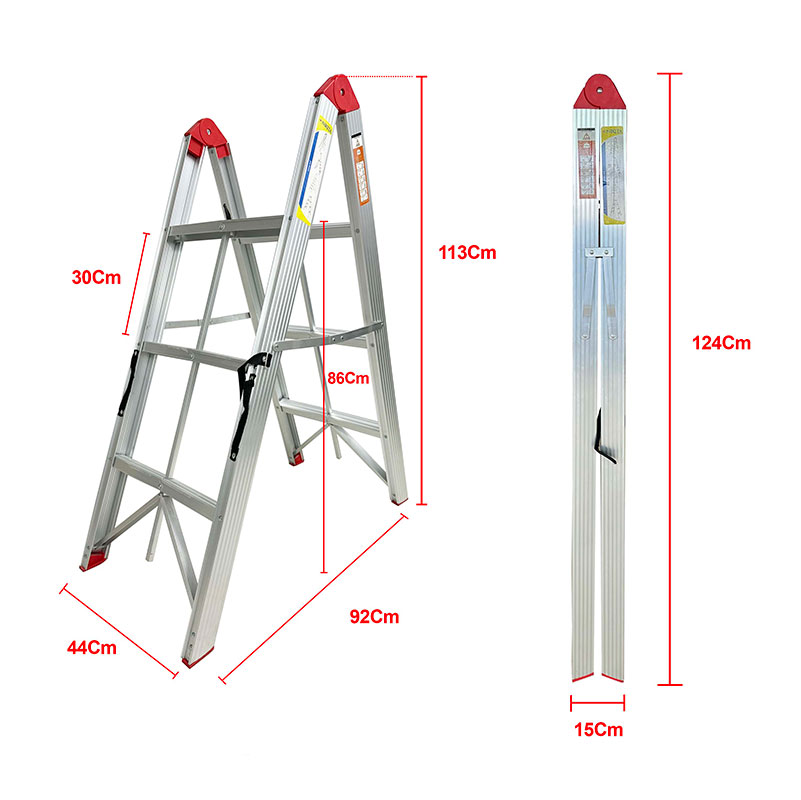 Thang chữ A siêu gấp gọn Nikita GZT603