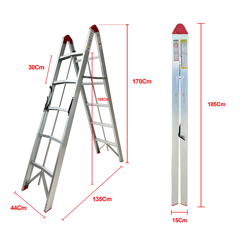 Thang nhôm gấp siêu gọn Nikita GZT605