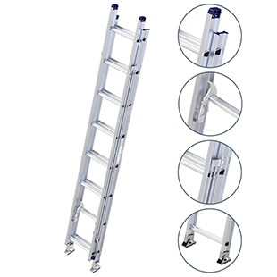 Thang nhôm 2 đoạn Nikawa NKT-A8