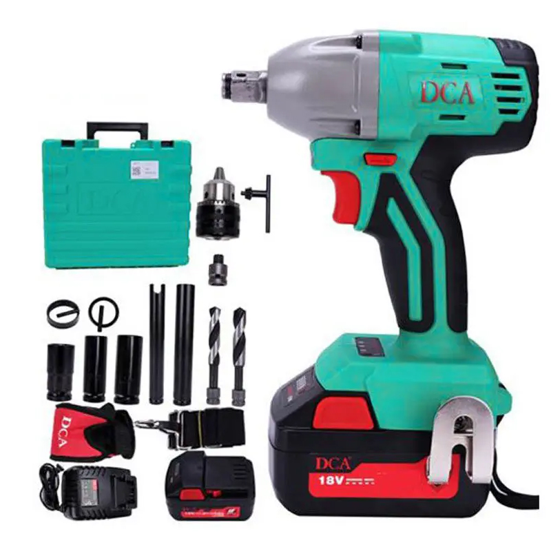Máy siết buloong không chổi than dùng pin DCA ADPB02-18EK