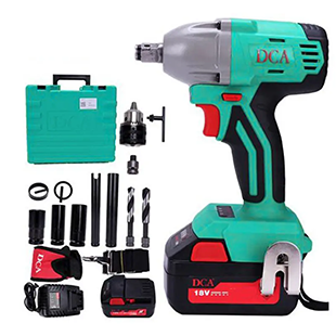 Máy siết buloong không chổi than dùng pin DCA ADPB02-18EK