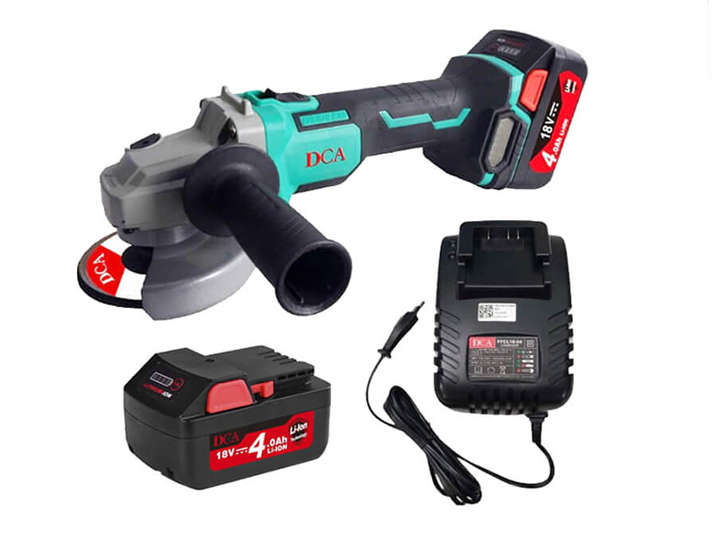 Máy Mài Góc không chổi than Dùng Pin DCA ADSM02-125EK