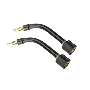 Cổ cong mỏ hàn mig 15AK cong (gắn liền nối bép)
