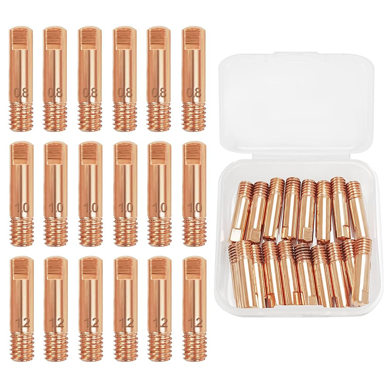 Đầu hàn Mig M6x25x1.2 E-Cu