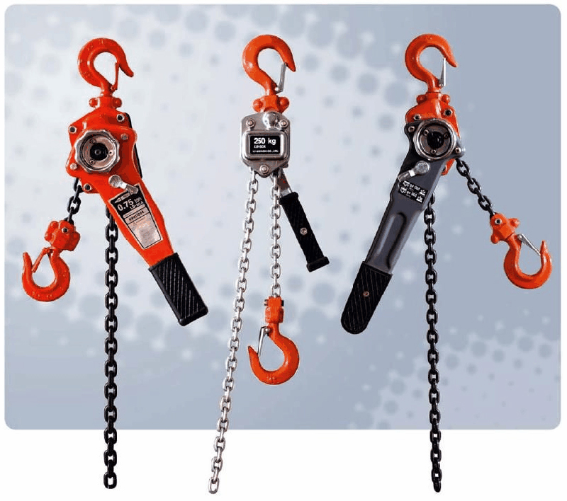 Pa Lăng Xích Lắc Tay 9 Tấn Hàn Quốc Kukdong LB-90A-9T