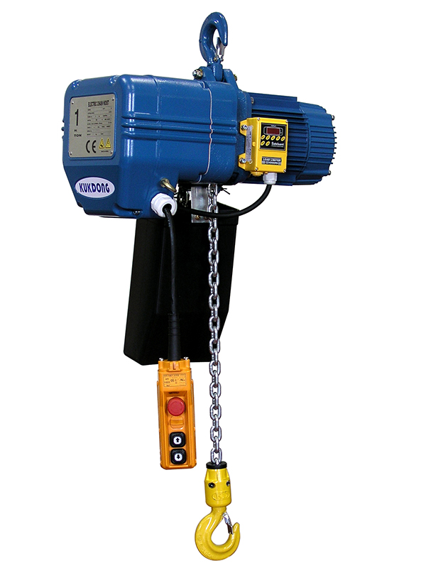 Pa lăng xích điện cố định Hàn Quốc 500kg 6 mét