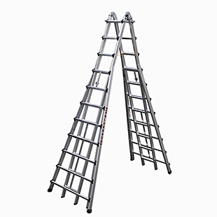 Thang nhôm rút chữ A Hàn Quốc Shin Yang SY-411