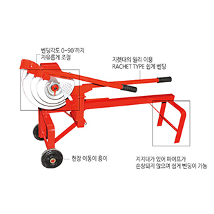 Dụng cụ uốn ống thép DAEWON DW-209A
