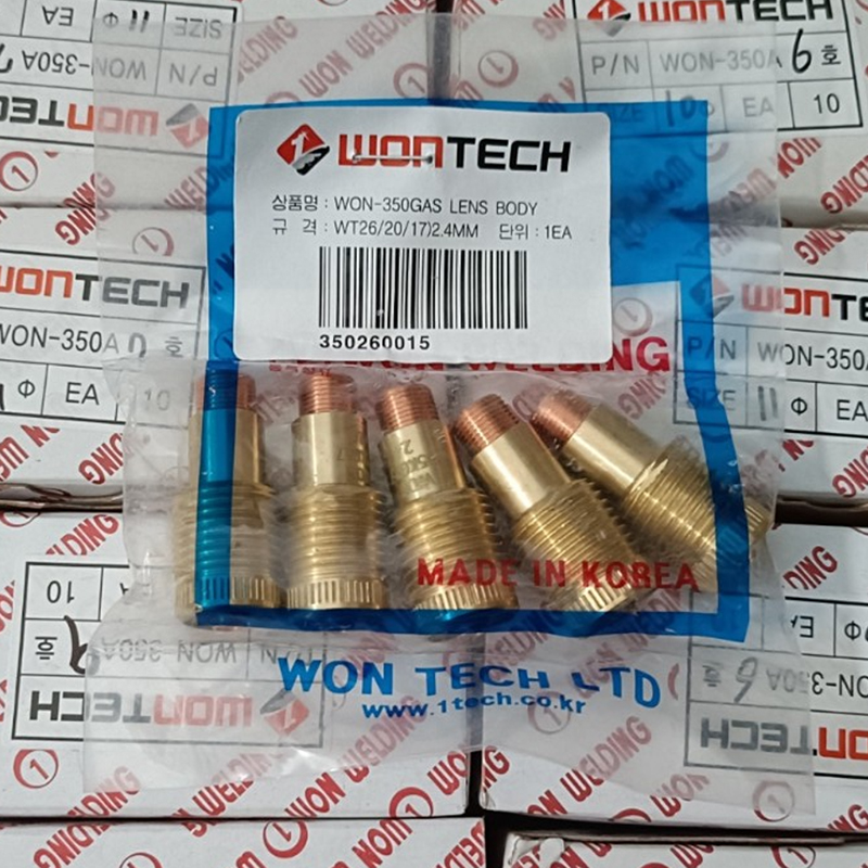 Chụp lọc khí mỏ hàn tig Won 350-2.4mm