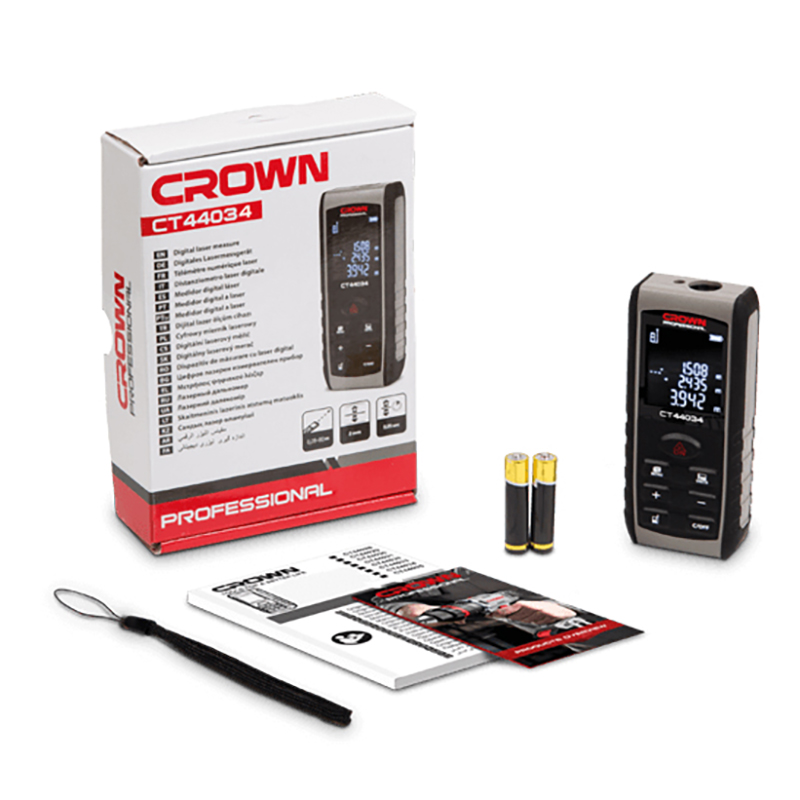 M&aacute;y đo khoảng c&aacute;ch laser 80m Crown CT44034