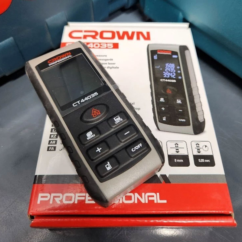 M&aacute;y đo khoảng c&aacute;ch laser 100m Crown CT44035