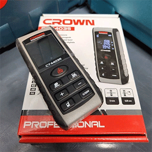 Máy đo khoảng cách laser 100m Crown CT44035