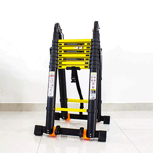 Thang nhôm rút đôi SUMIKA SKS740D sơn tĩnh điện chiều cao 3.7m+3.7m