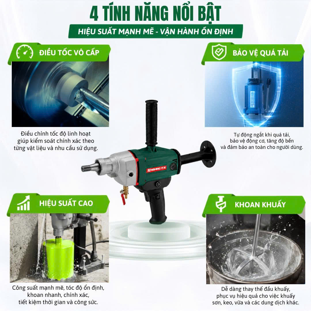 M&aacute;y khoan r&uacute;t l&otilde;i K6119D