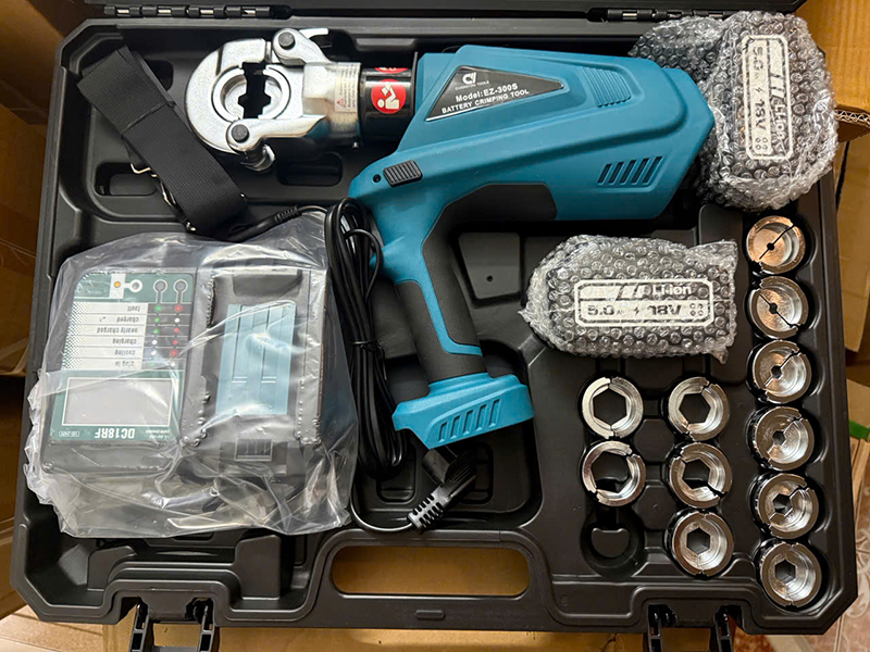 M&aacute;y &eacute;p cos thủy lực d&ugrave;ng pin EZ-300S