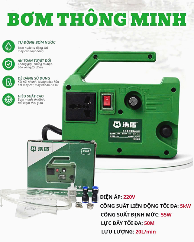 M&aacute;y bơm nước th&ocirc;ng minh ZNS P95