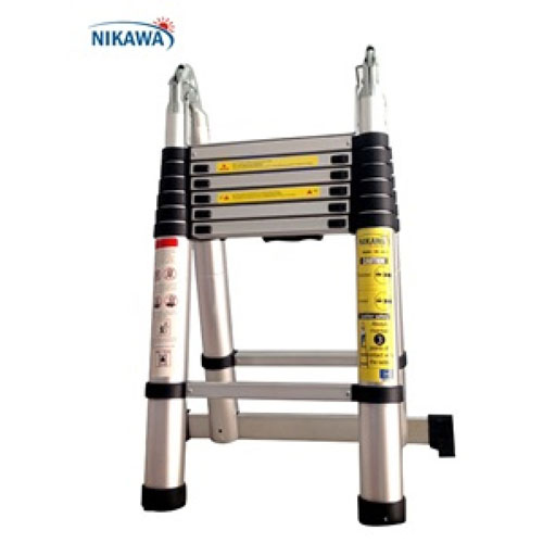 Thang nhôm rút chữ A Nikawa NK-38AI