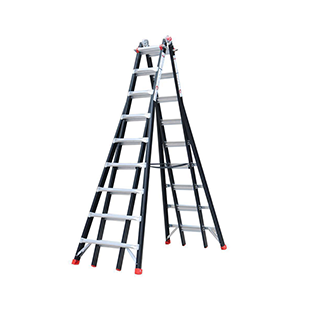 Thang nhôm rút chữ A NIKAWA NKB-49
