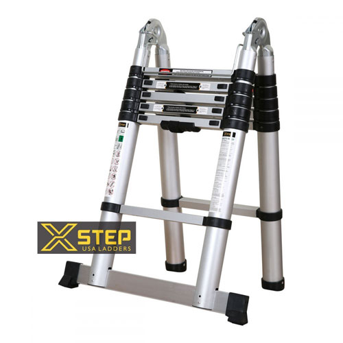 Thang nhôm rút chữ A Xstep XM-25