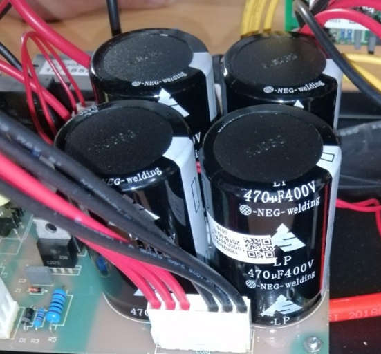 Tụ nguồn 470uF/400V - số lượng 4