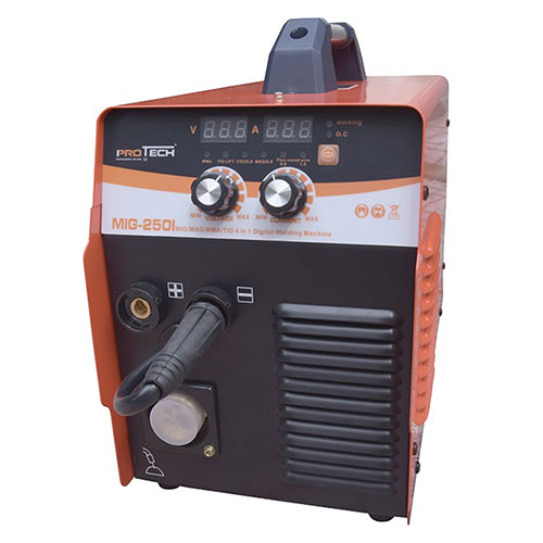 Máy Hàn Mig Mini Protech MIG-200I Sử Dụng Cuộn 5Kg Và 1Kg