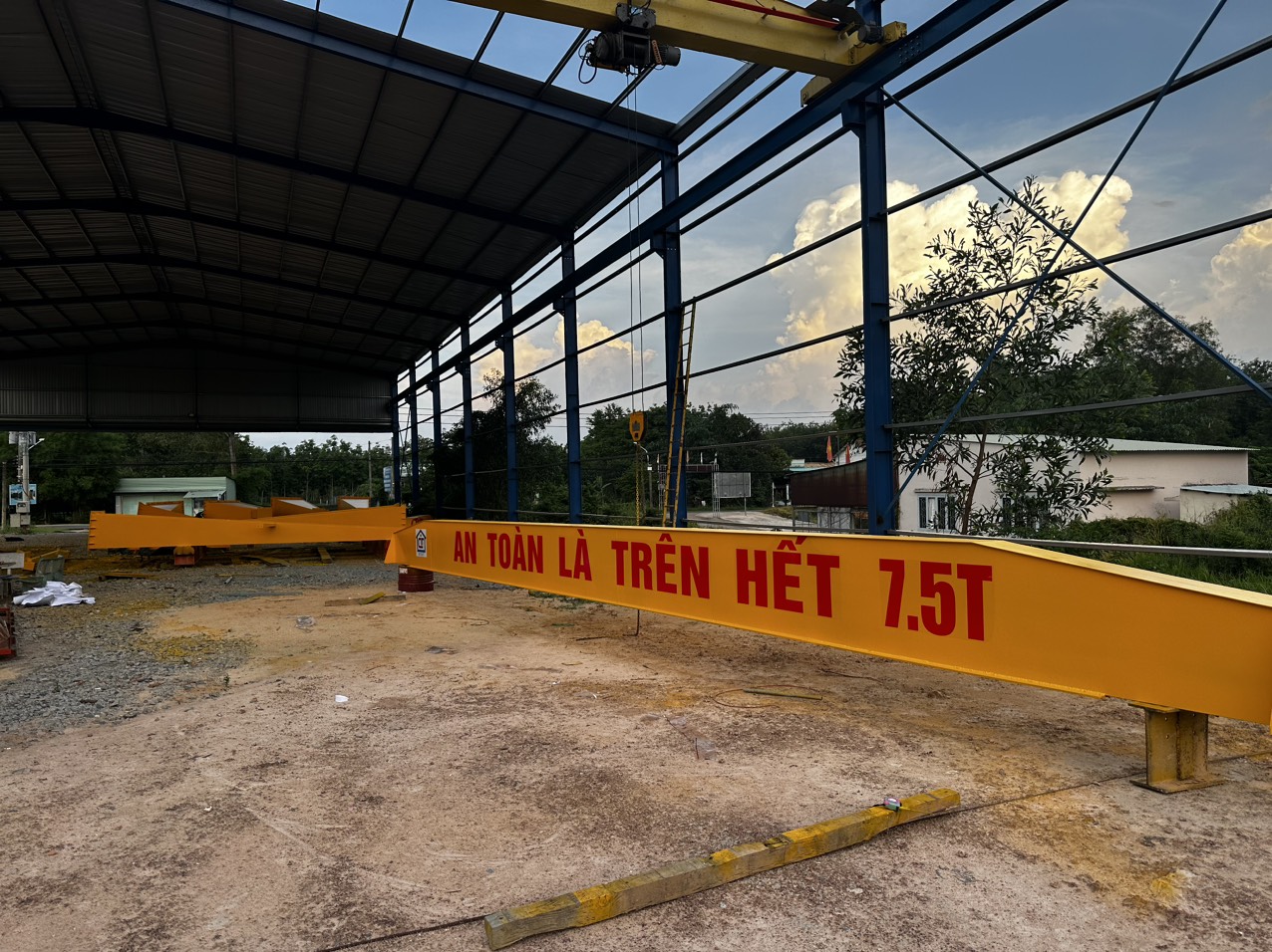 Báo giá lắp đặt hệ thống cẩu trục