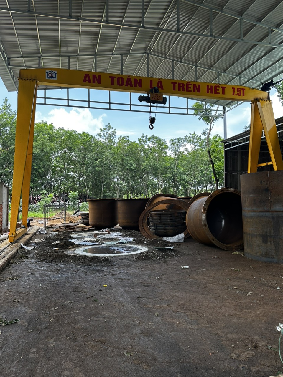 Báo giá lắp đặt cẩu trục